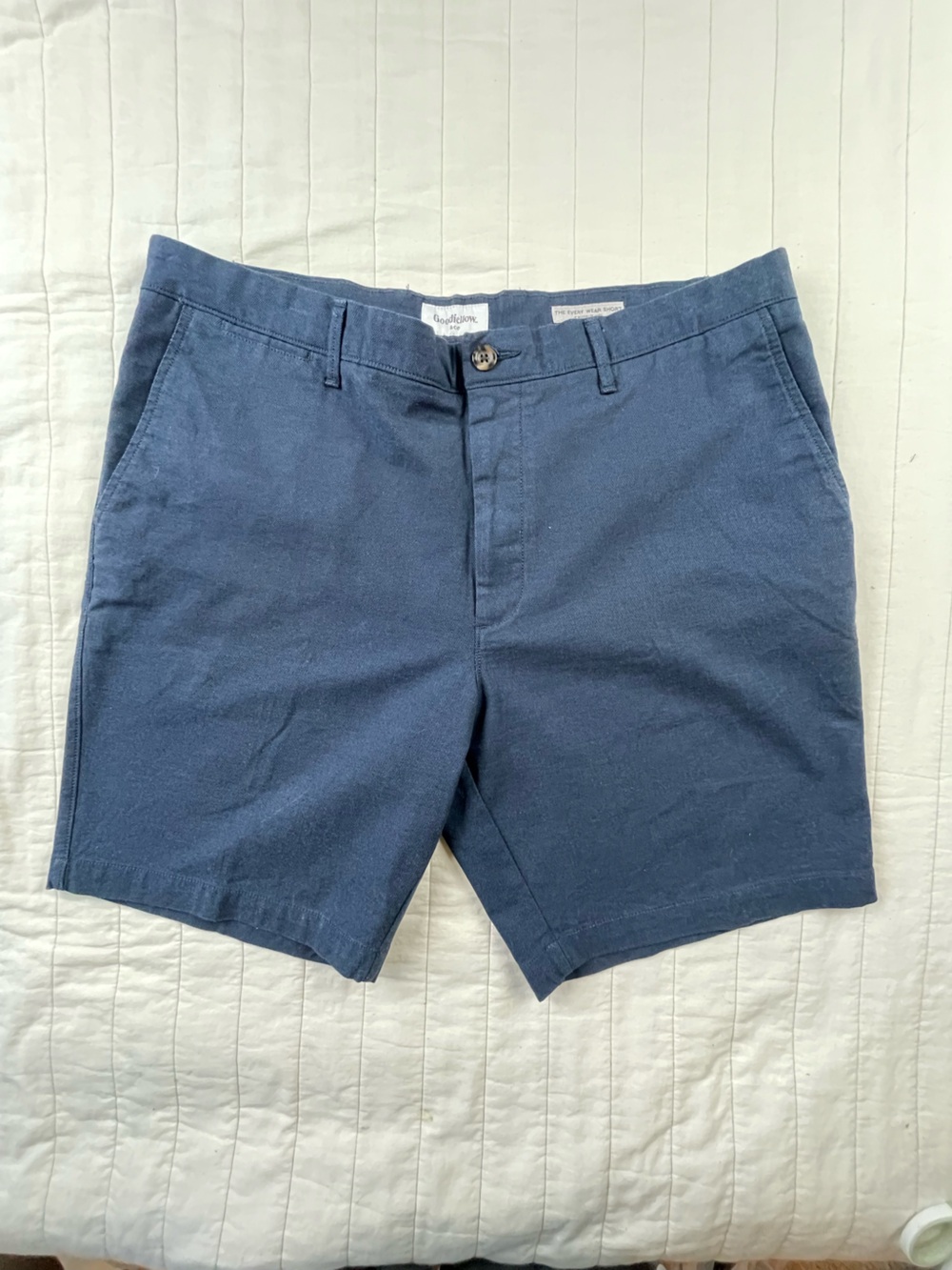 Goodfellow & Co The Every Where Flat Front Men's Cotton Blend Shorts 38W